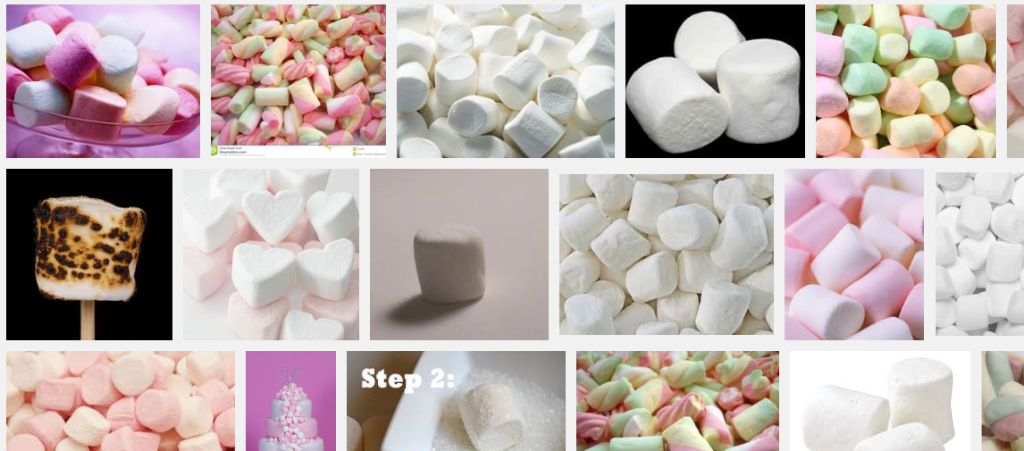 Dit zijn marshmallows. Dit zijn dus geen flødelorrer, he. 